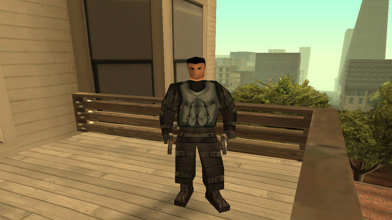 GTA San Andreas Syphon Filter Gabriel Logan Mod